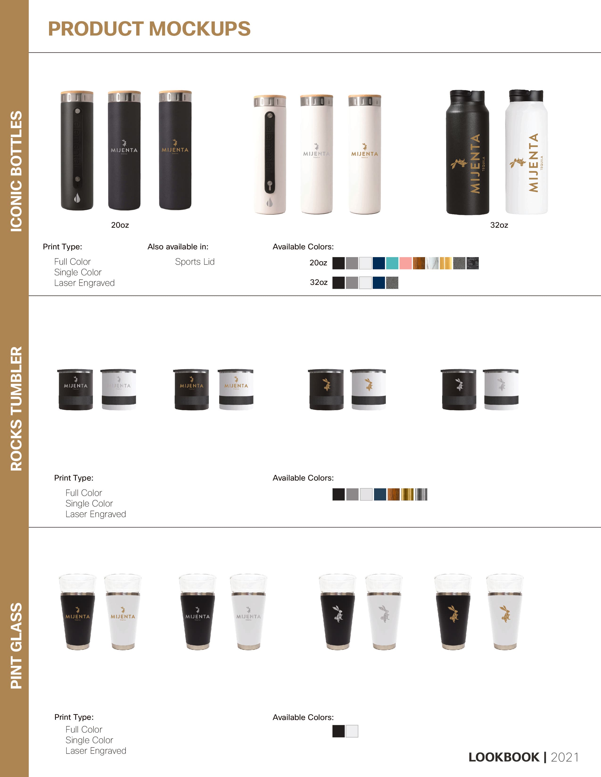 Mejinta branded product lookbook page 4